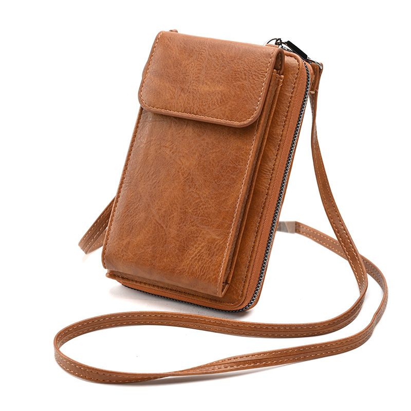 Small Crossbody Bags for Women Cell Phone Purse Wallet PU Leather Shoulder — image 1