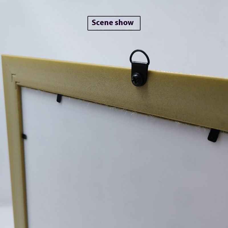10pcs Picture d Rings Heavy Duty Garment Rack Hangers Heavy Duty Black Picture view 4