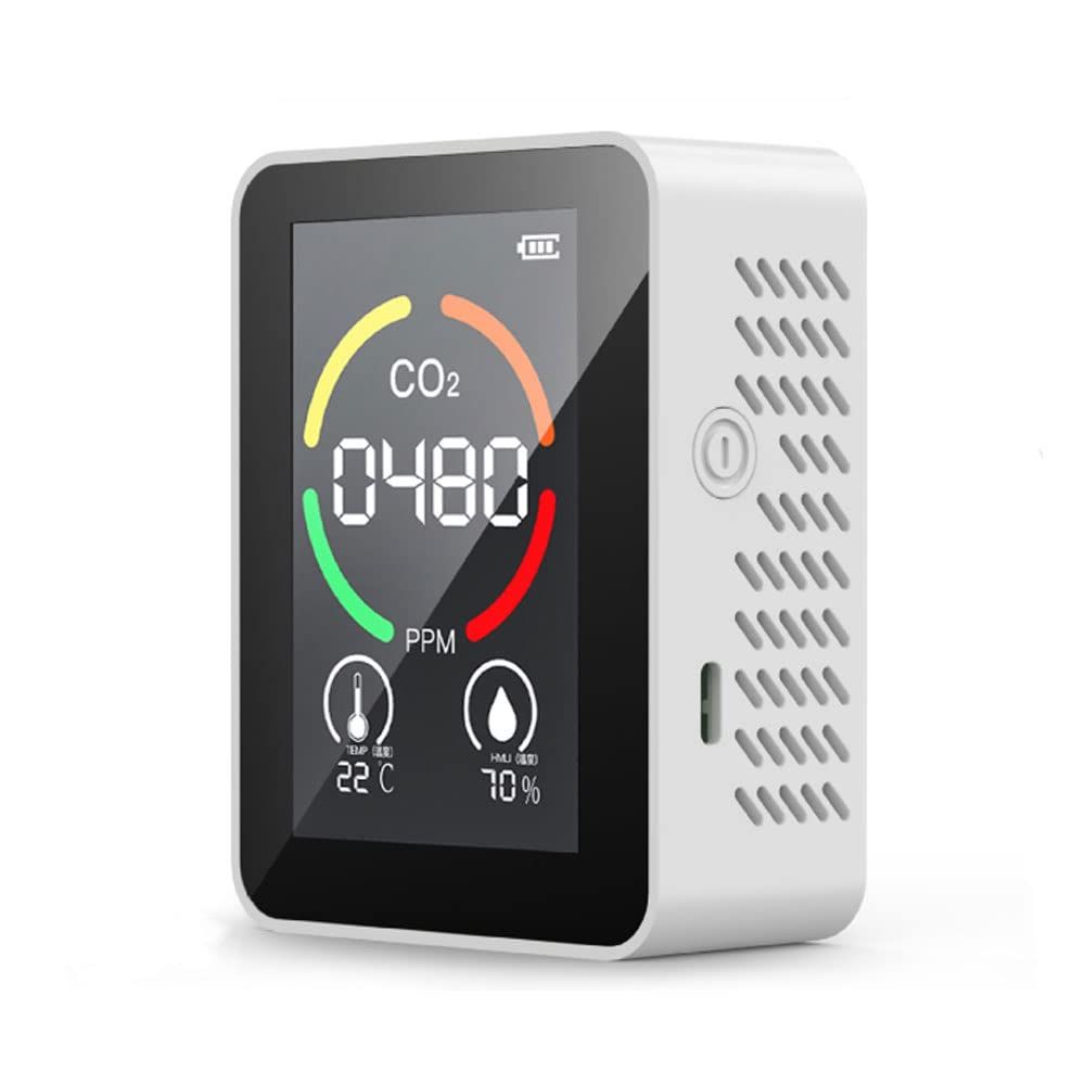 Co2 Detector Air Quality Monitor CO2 Temperature Humidity Sensor Digital — image 1