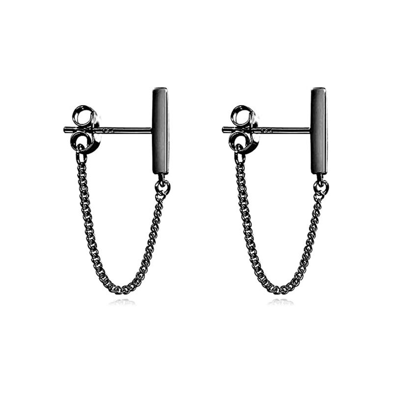 3 pcs Chain Earrings for Women Dangle Earrings For Women Gold Plated Earrings view 2