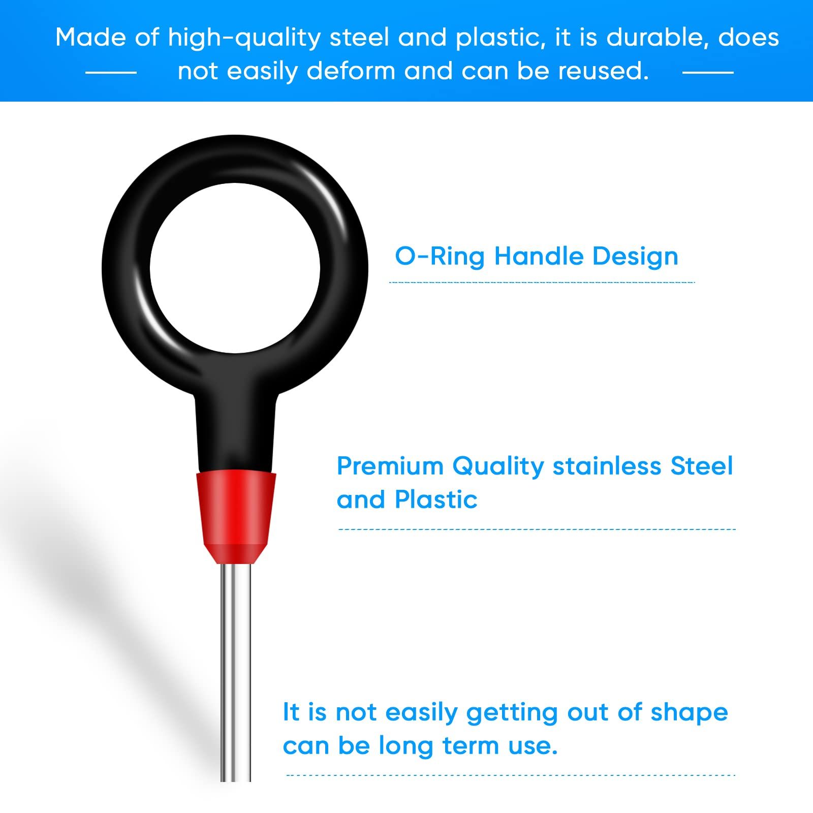 Terminal Removal Tool Kit 82 Pcs Depinning Tool Electrical Connector Pin view 5
