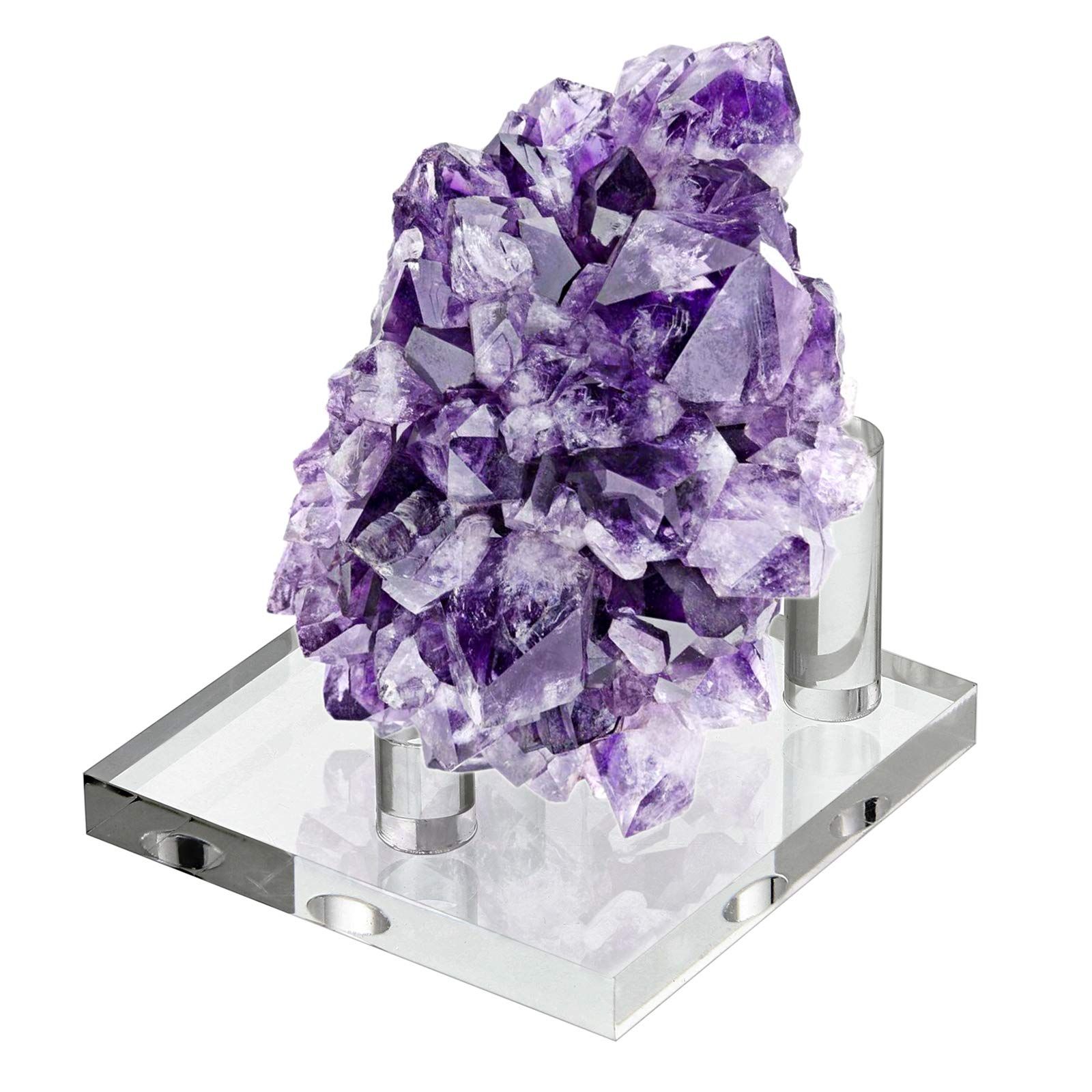 Clear Acrylic Display Stand - Three-Peg Display Easel Stands for Fossil Coral view 5