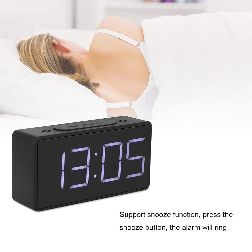 （black）Digital Alarm Clock view 4