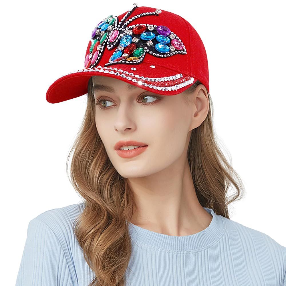 Children's adult neutral sequin mesh baseball cap with cat ear shiny decoration view 5