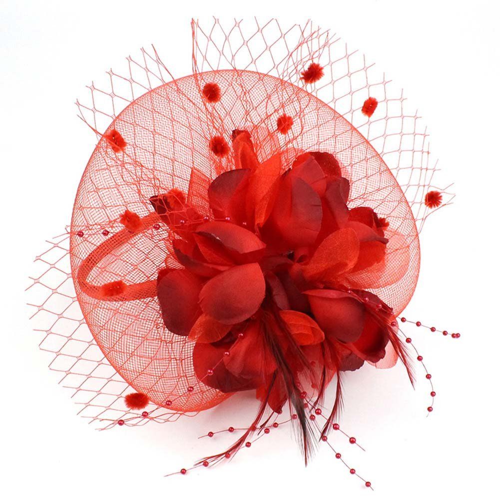 Enchanting large floral headbands with mesh headbands