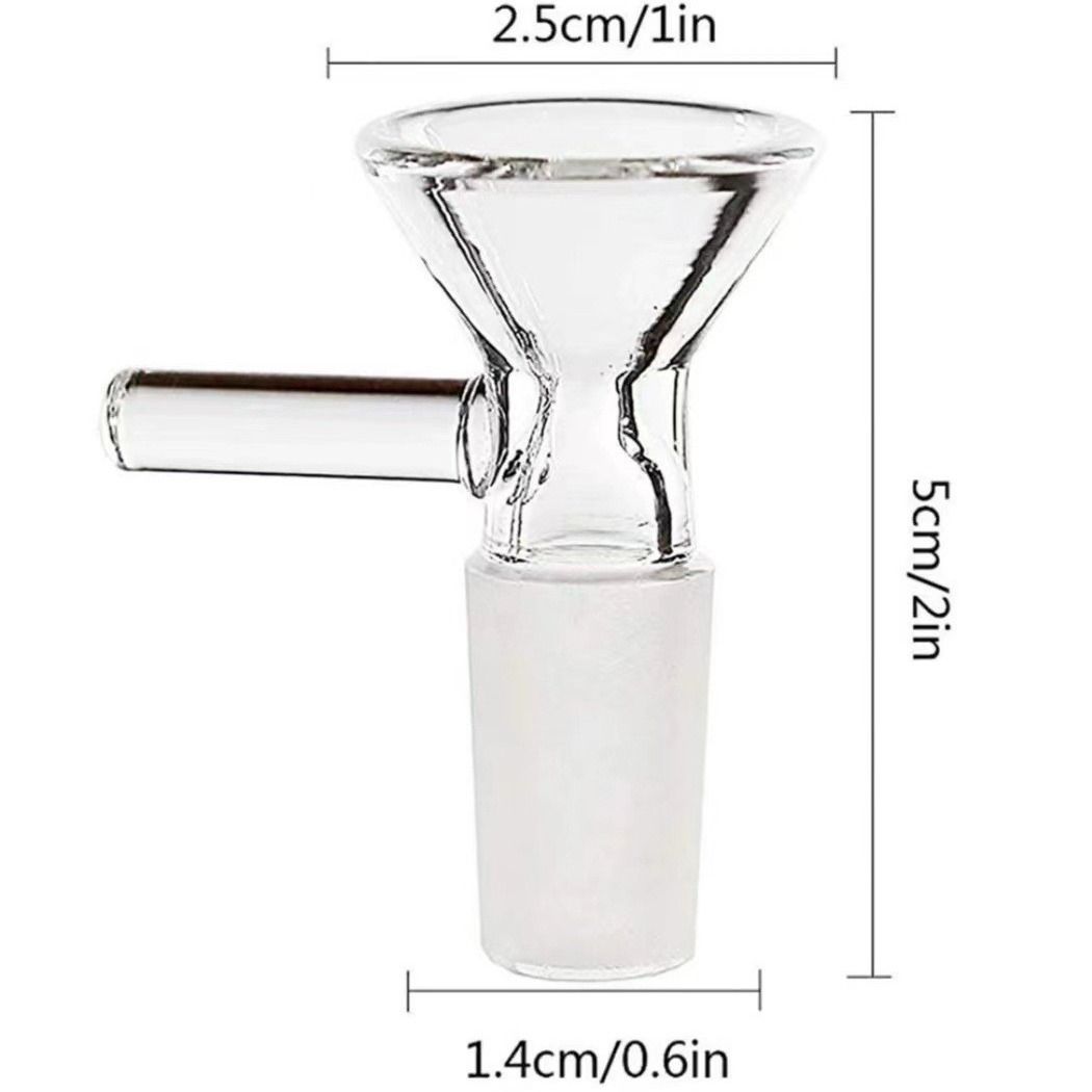 Glass Funnels Funnel with Removable Silicone Base Compact Portable view 3