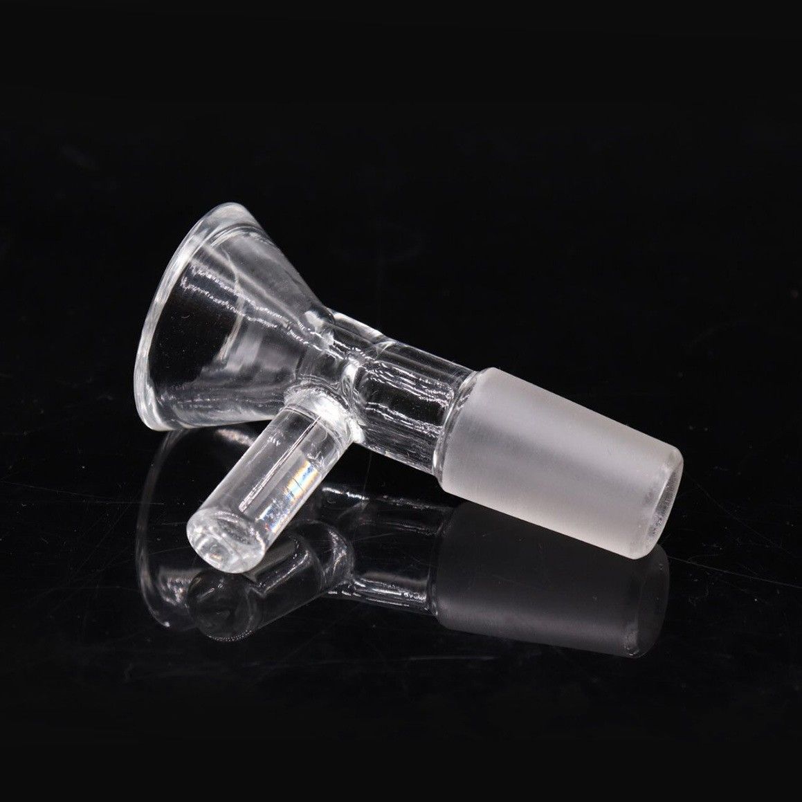 Glass Funnels Funnel with Removable Silicone Base Compact Portable view 4