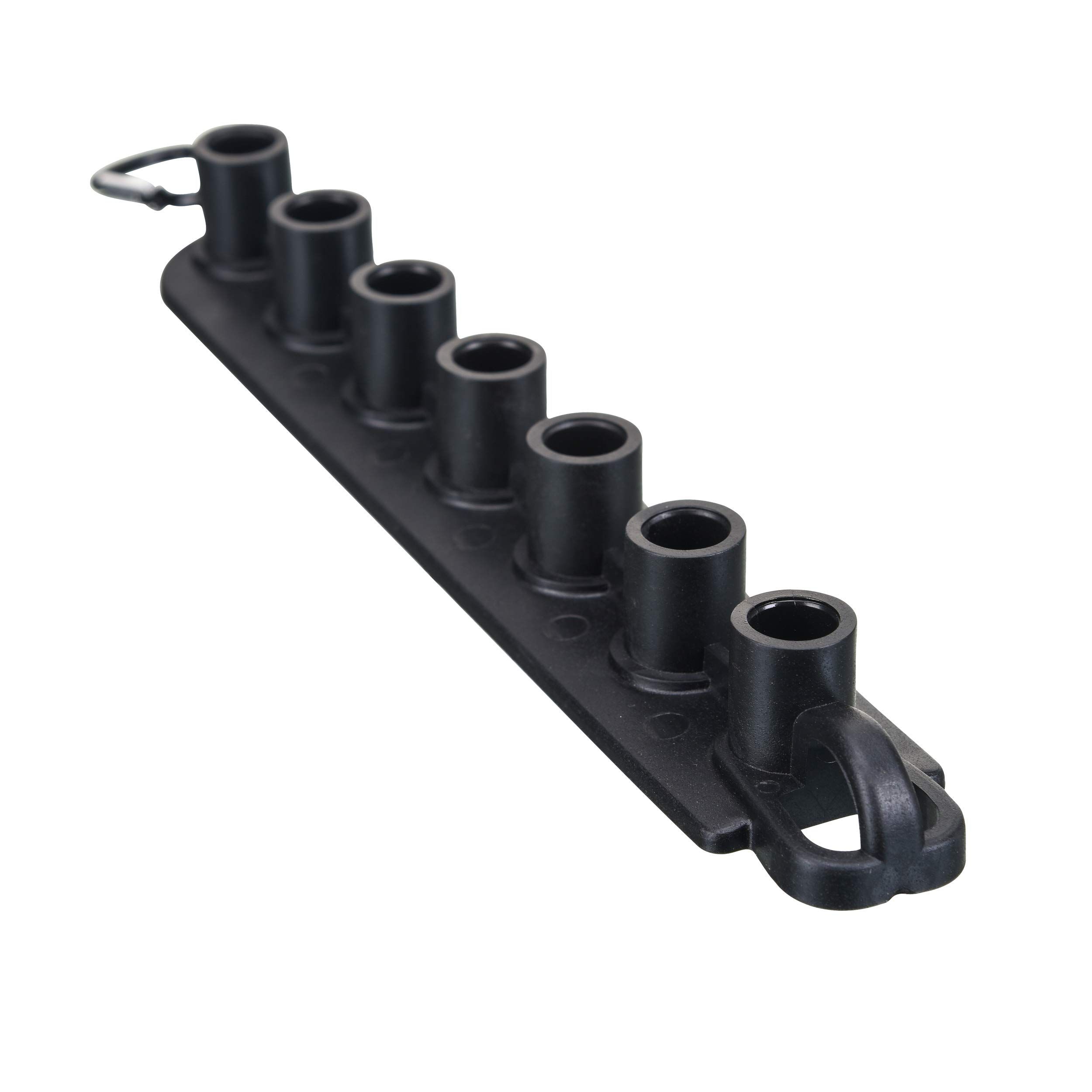 The nozzle bracket of the high-pressure cleaning machine can accommodate 7
