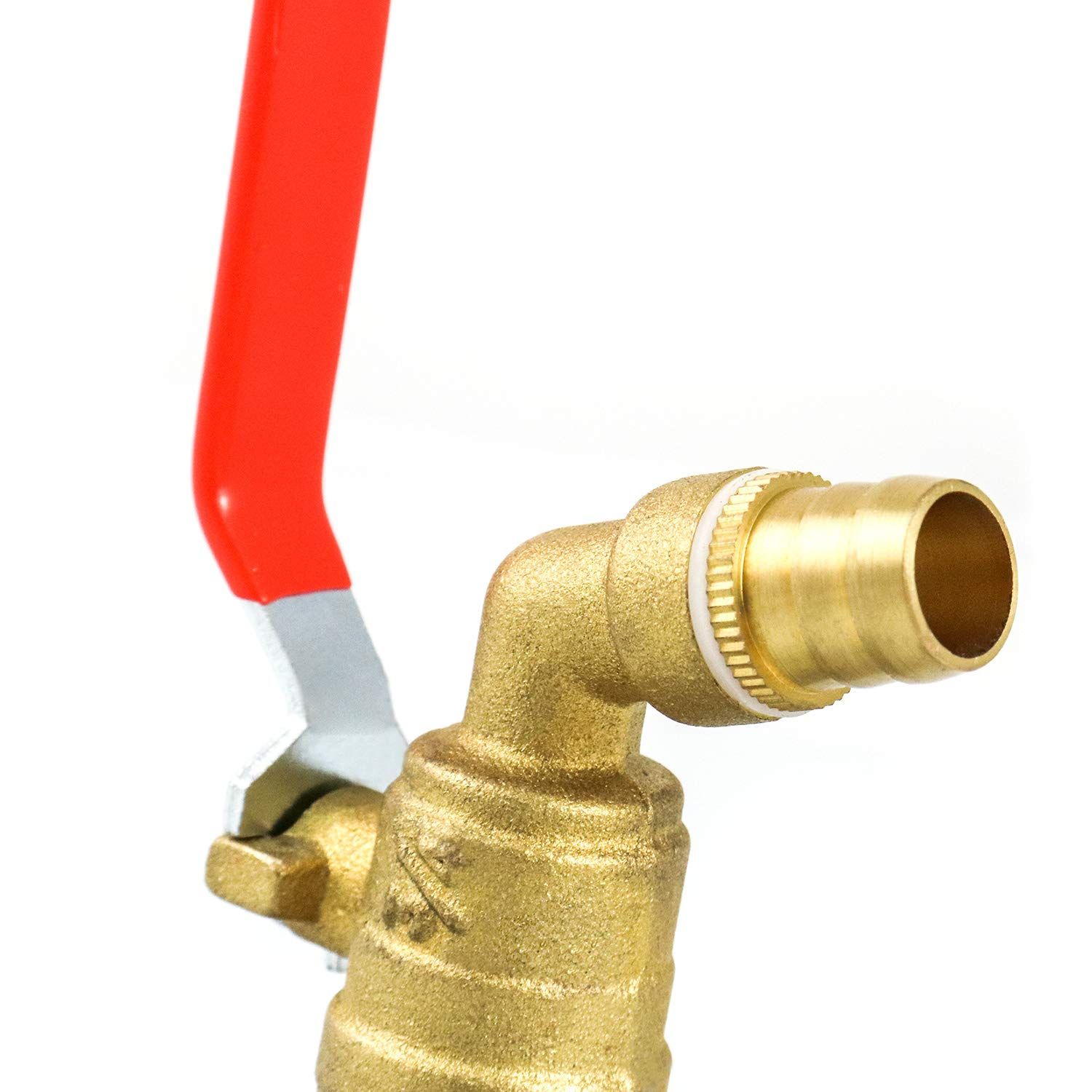 Stainless steel core 2 inches to 6 minutes brass faucet spout ton bucket valve view 3