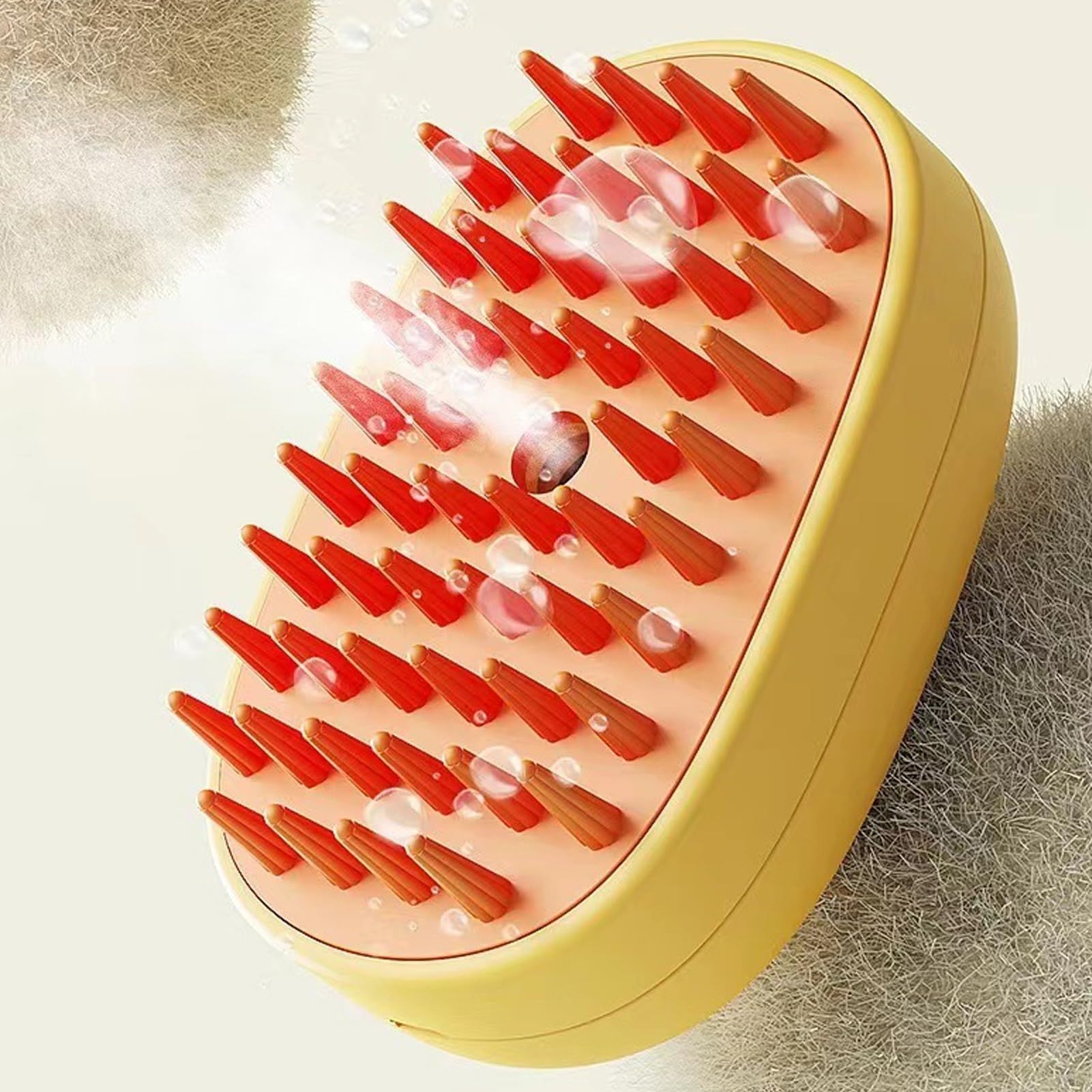 Cat beauty brush Pet steam self-cleaning spray Usb charging massage Multi view 4