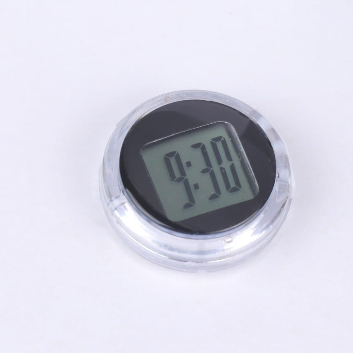 Mini Motorcycle Clocks,LED Digital Display Timers Stick-On Motorbike Mount view 4