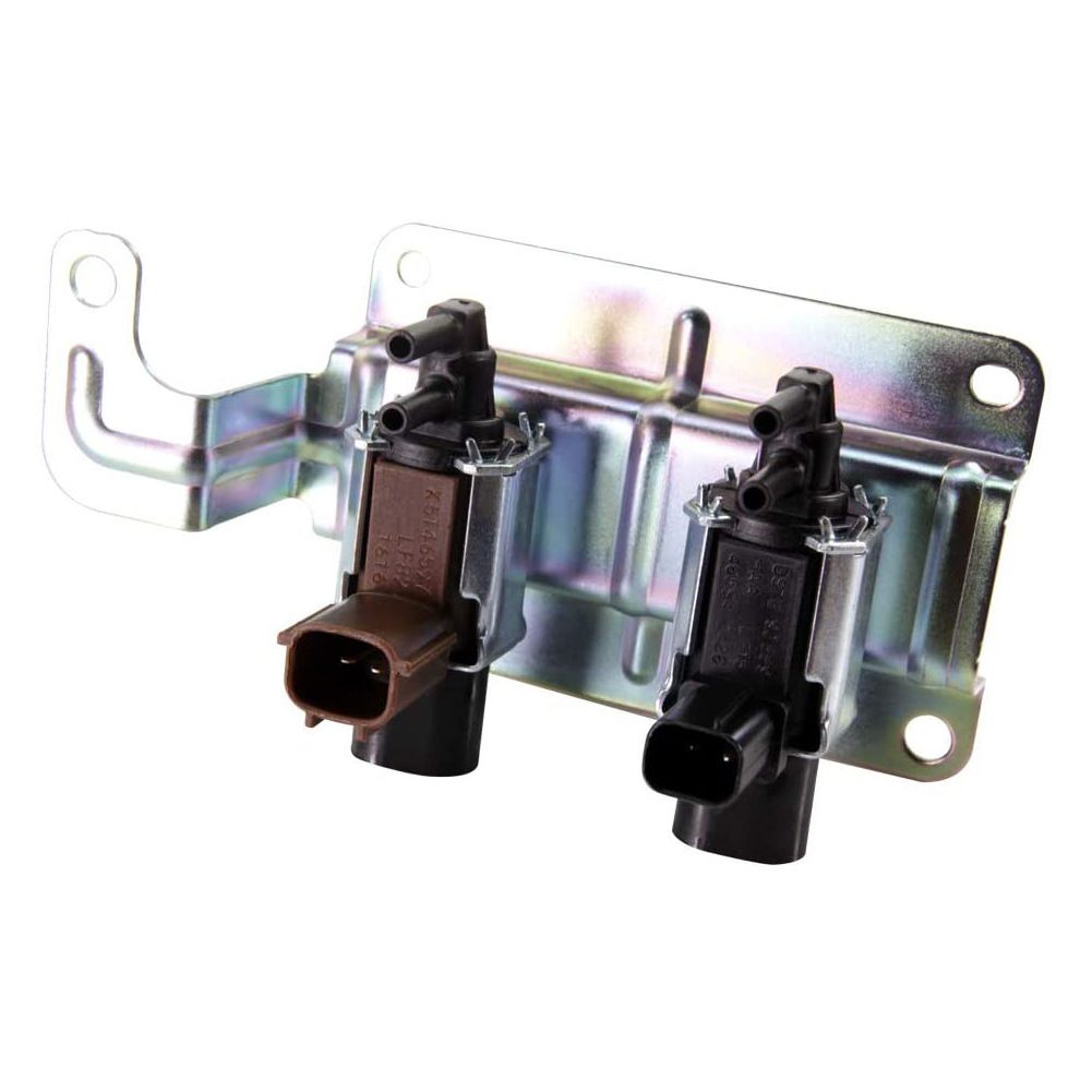 Steam tank purge solenoid valve intake manifold vacuum flow channel solenoid view 2