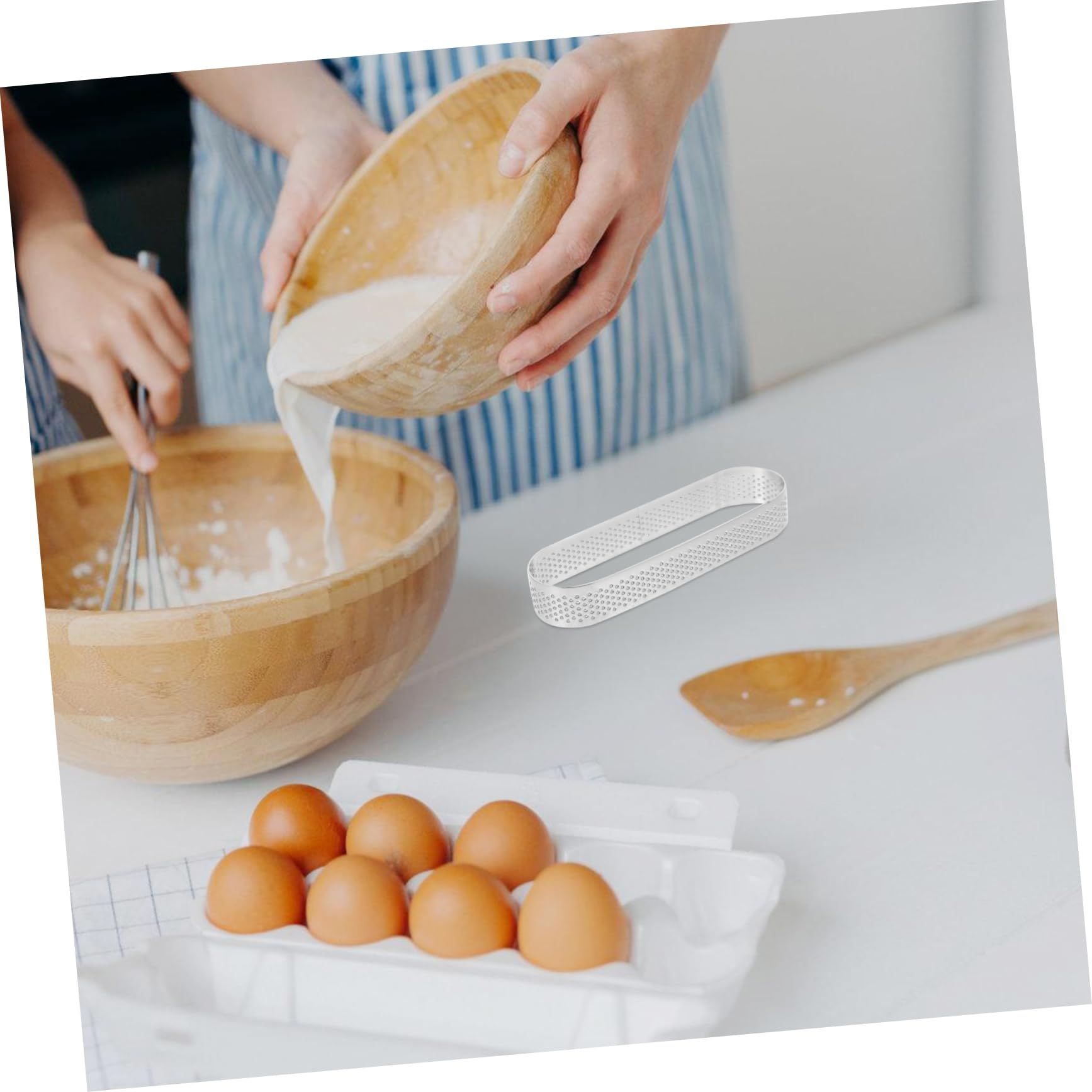 Stainless steel tower ring multifunctional baking mold cake baking ring view 5