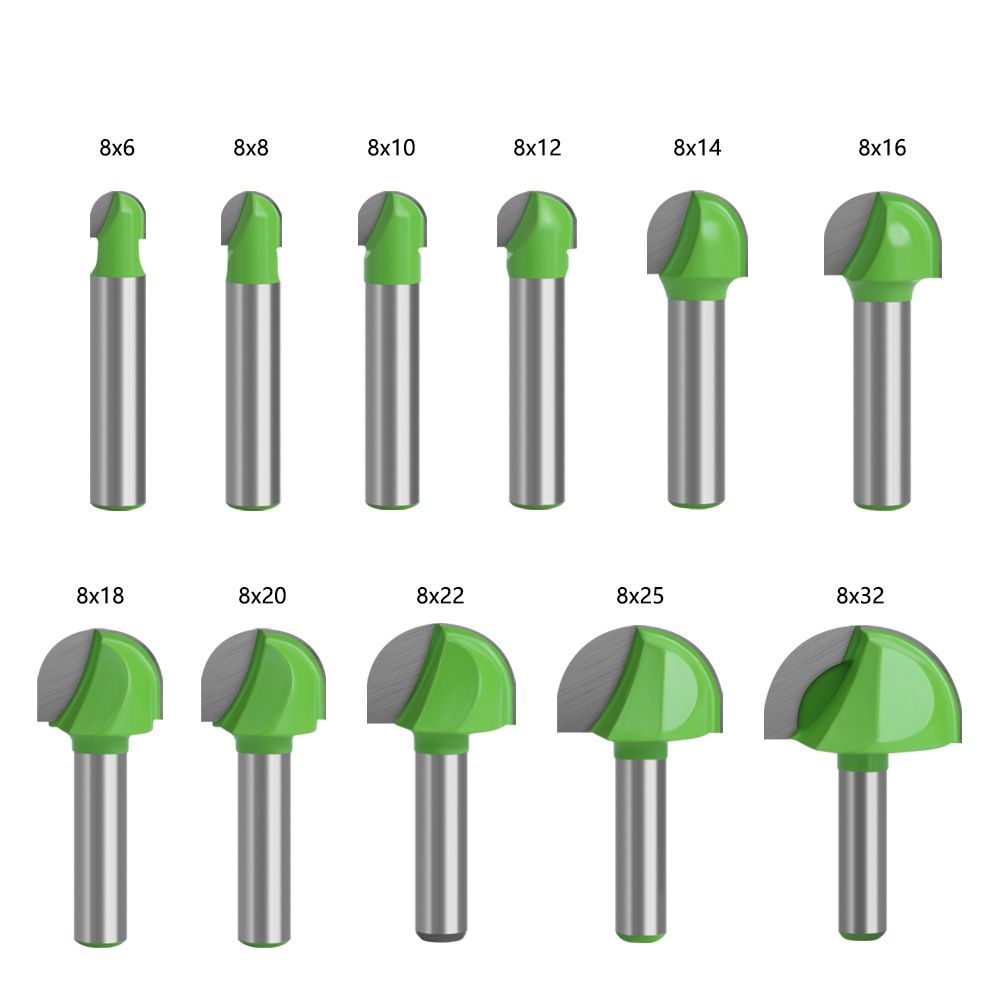 11pcs Round bottom cutter view 2