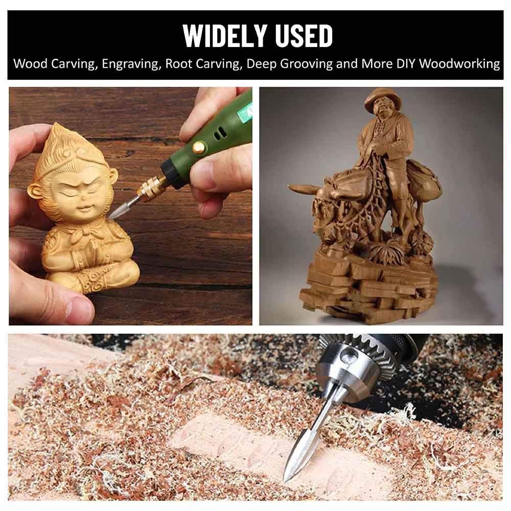 Wood Carving Tools for Rotary Tool view 2