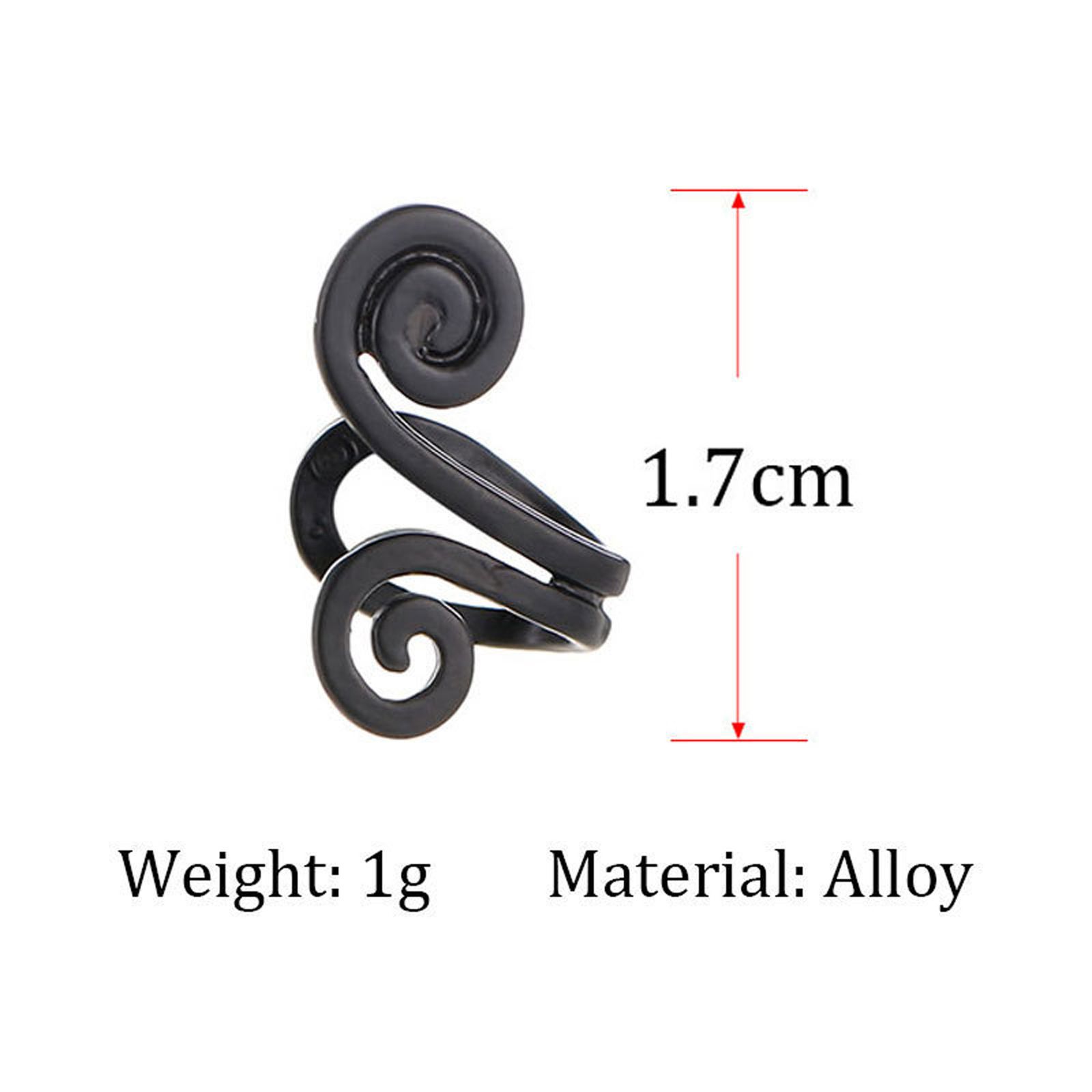 3 Pair Ear Ornament,Acupressure Earrings,Non Pierced Ears Earrings for view 5