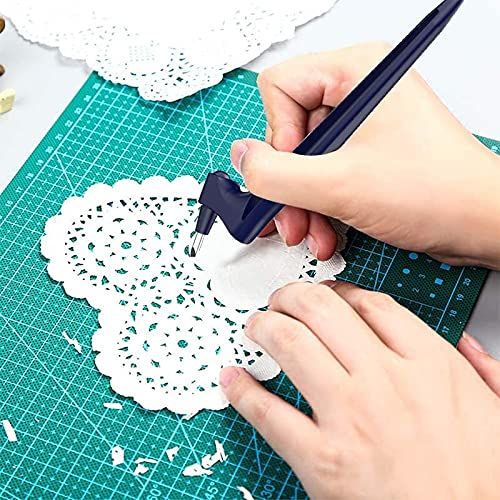Craft Cutting Tools, Stainless Steel Craft Knives with 360-degree Rotating view 4