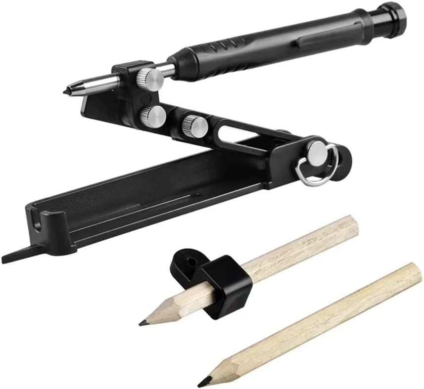 Versatile Scribing Tool, Scribing Tool with Deep Hole Carpenter Tracer Pencil view 2