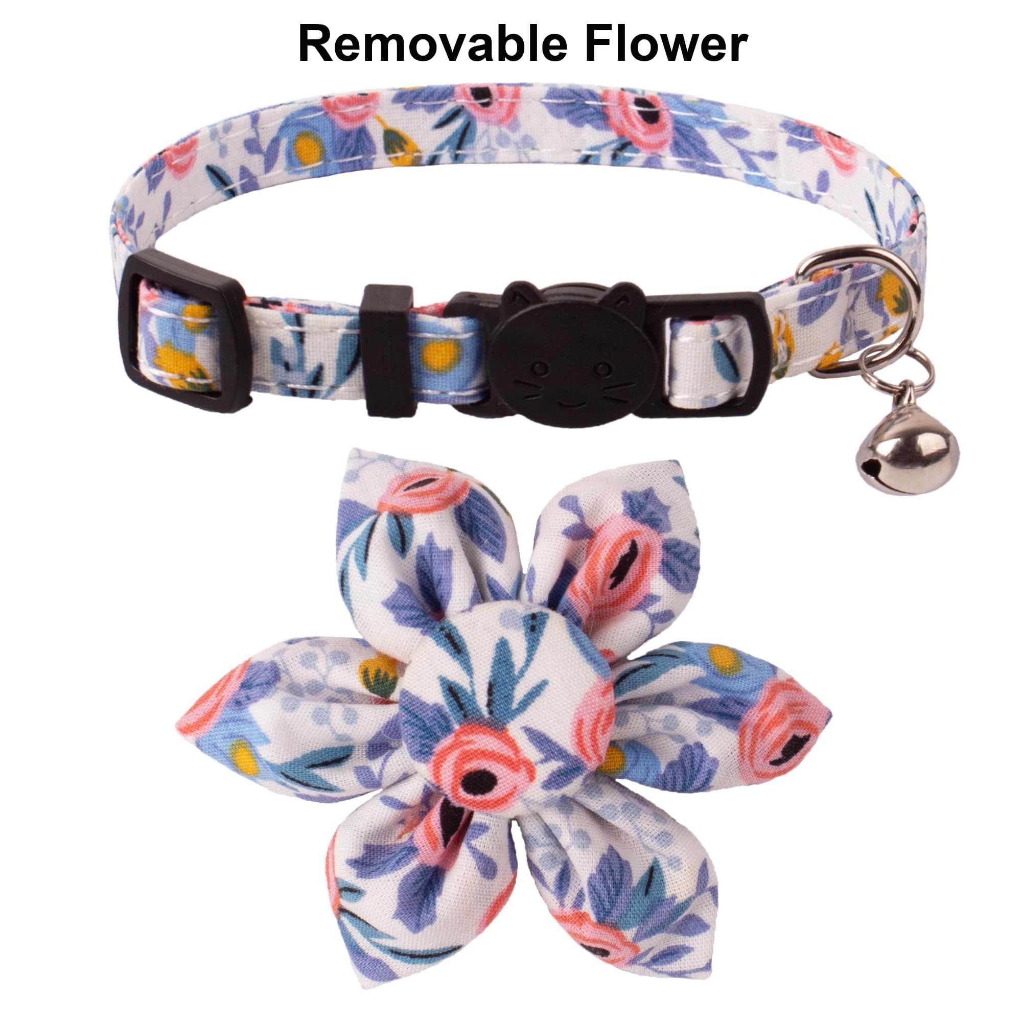Breakaway Cat Collar with Bells view 4