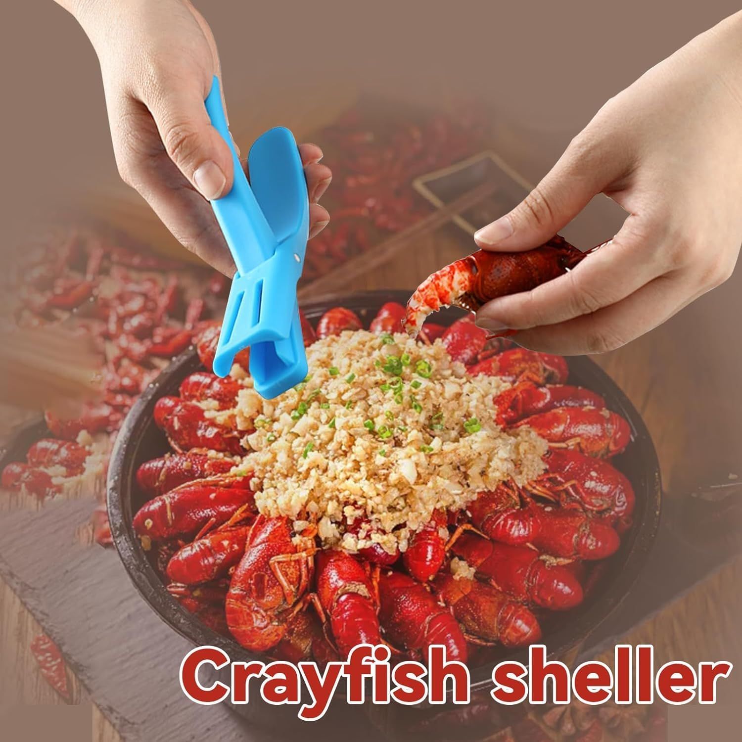 Portable Lightweight Crawfish Sheller New Crawfish Sheller Kitchen Gadget view 5