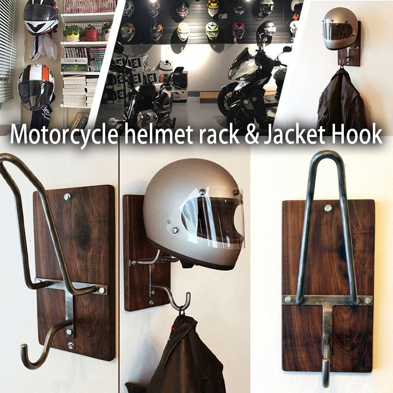 Cap Organizer Hanger Helmet Stand Hat Storage Display Holder Rack Wall Mounted view 4