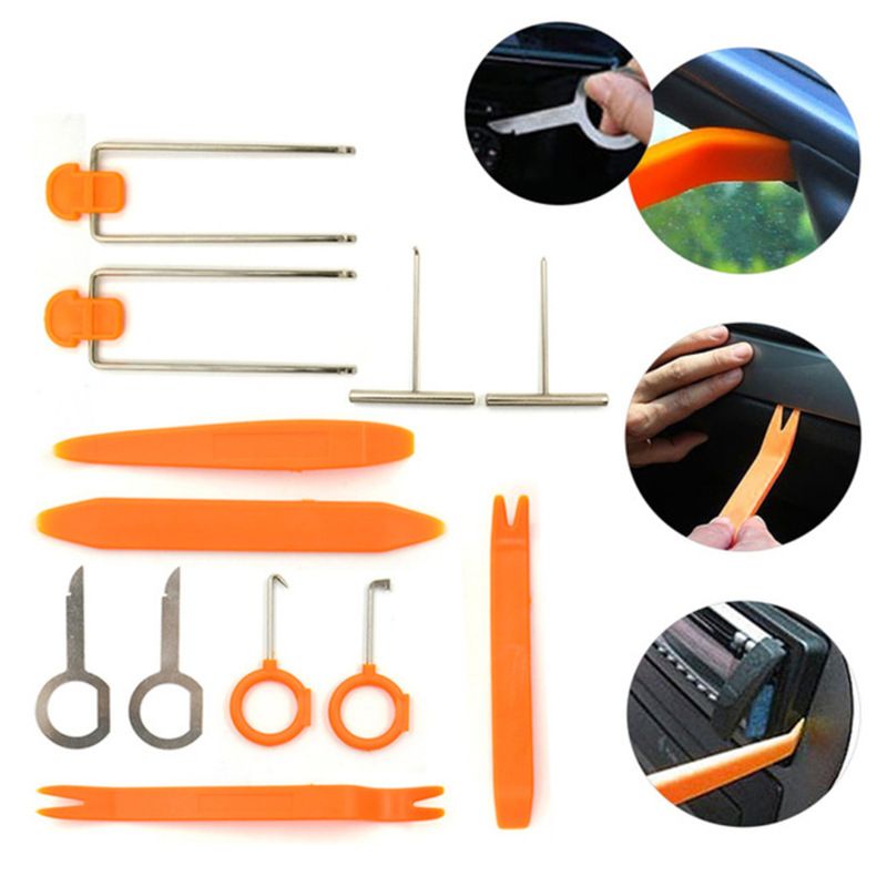 12-Piece Car Trim Removal Tool Set for Easy Removal of Car Door Panels view 5