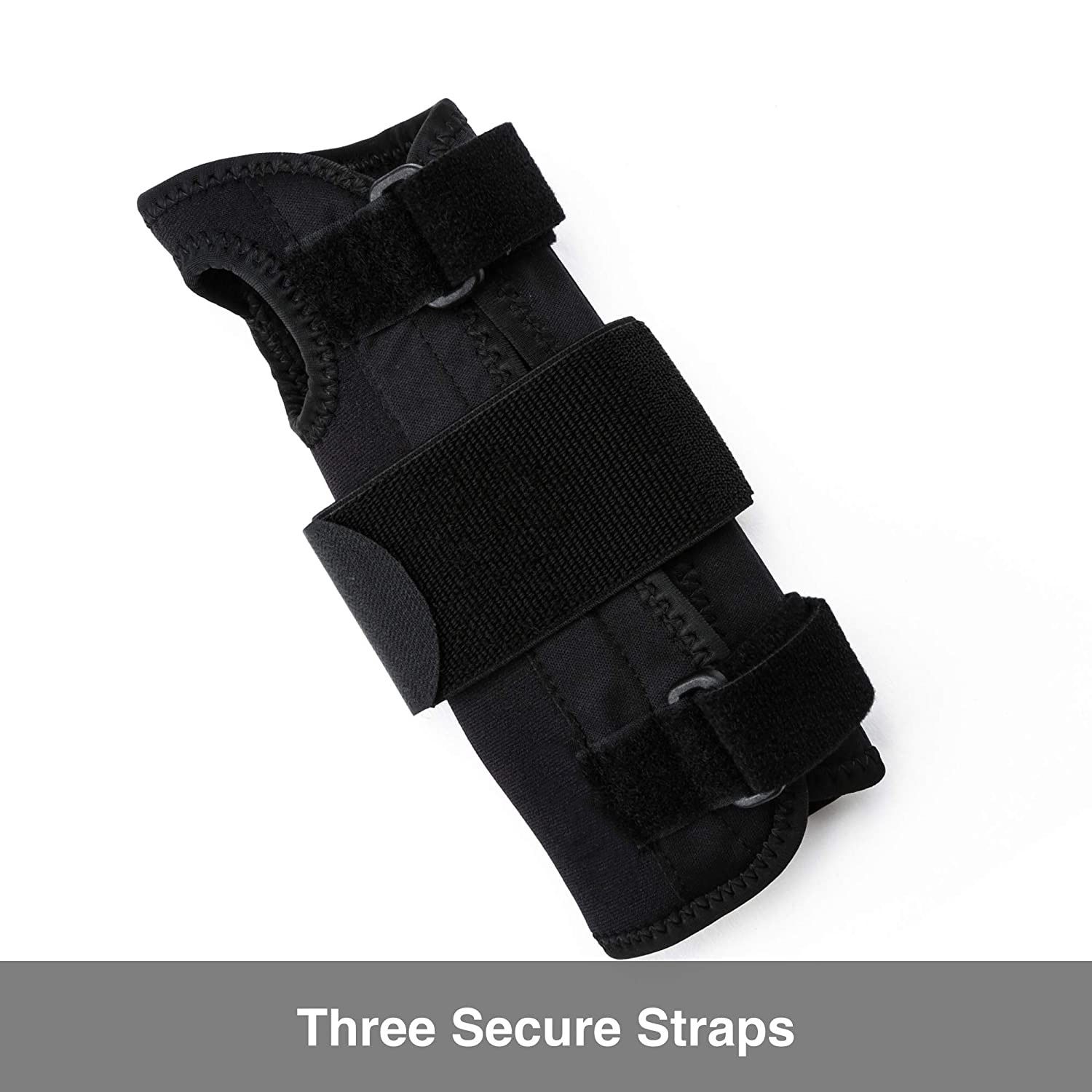 Carpal Tunnel Wrist Brace for Men and Women - Metal Wrist Splint for Hand and view 4
