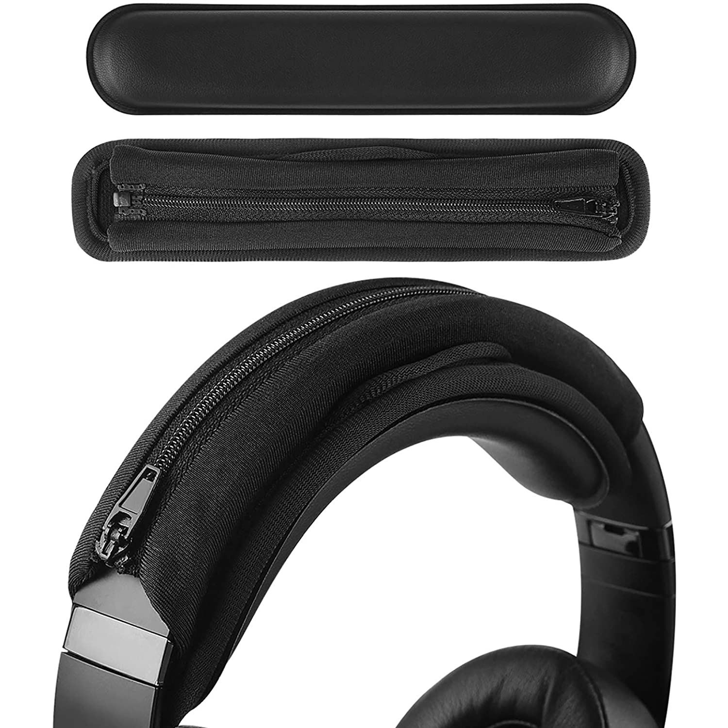 Leather Headband Pad Compatible with Headphones Replacement Band — image 1