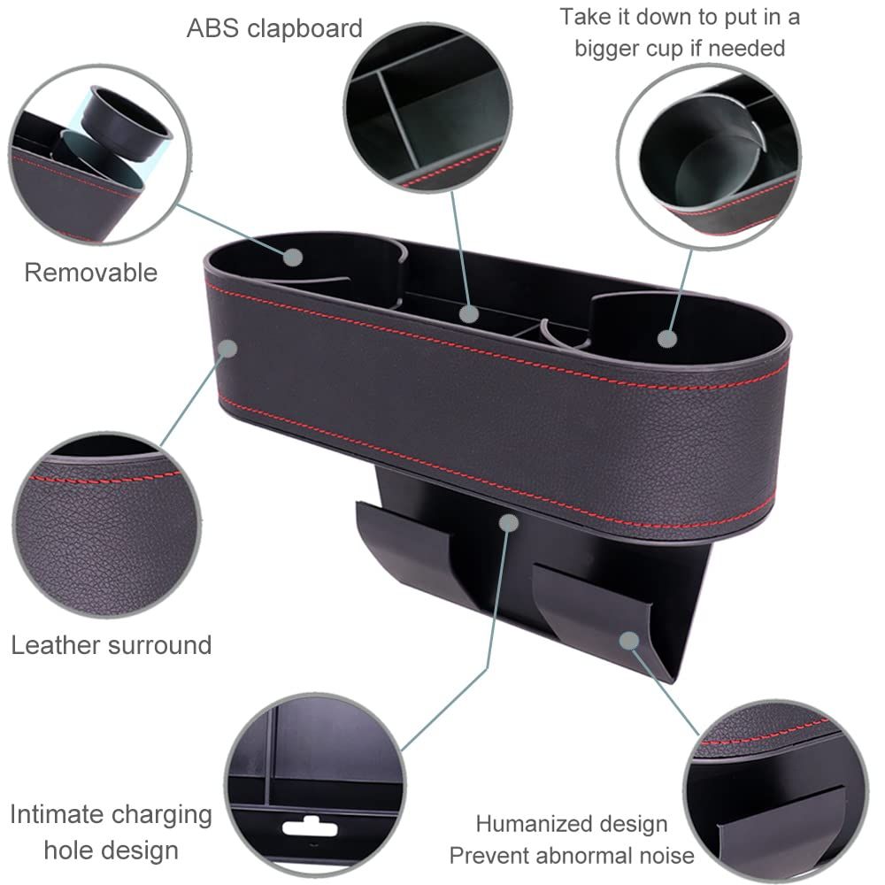 Car Cup Holder Seat Gap Organizer view 2
