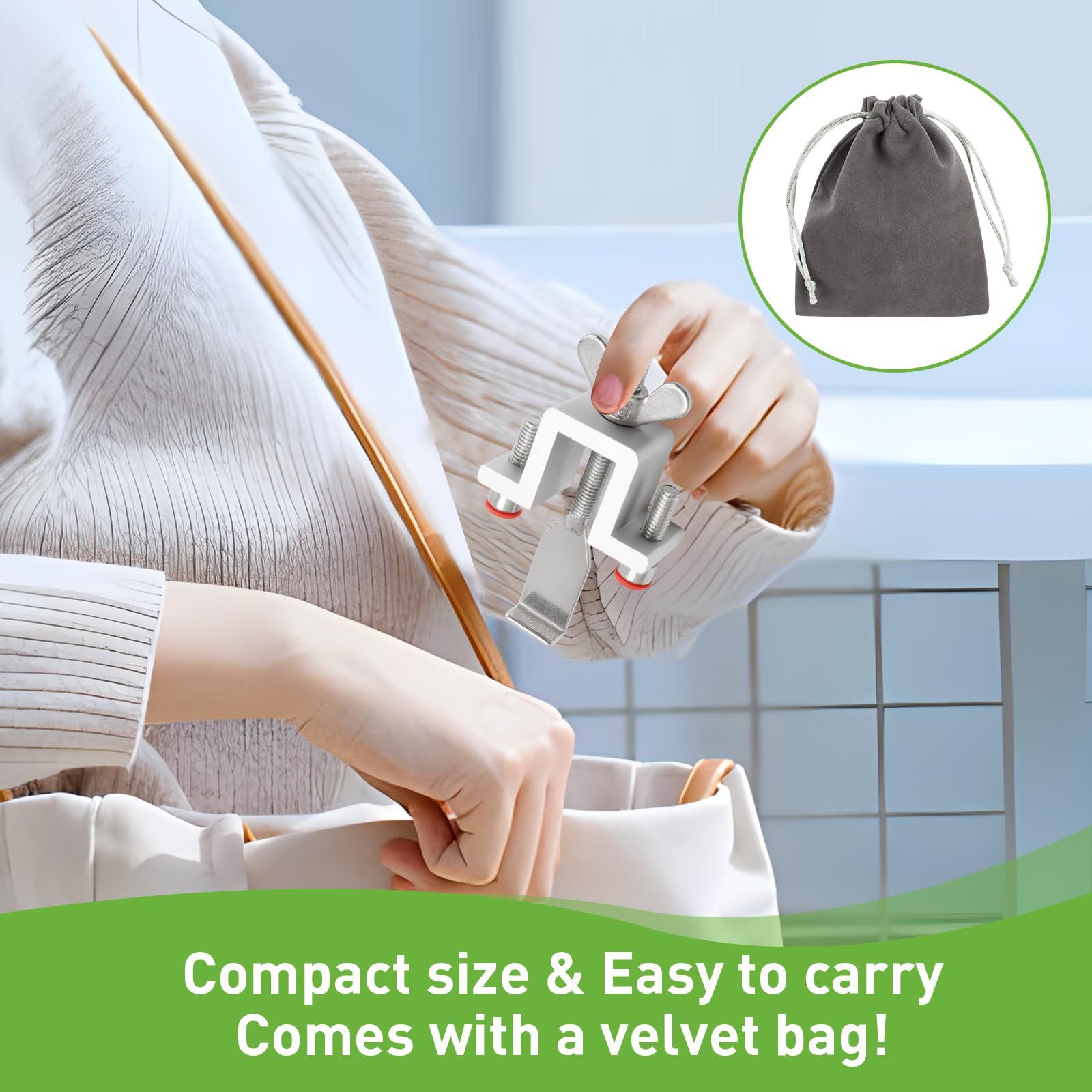 Portable Door Lock Hotel Door Lock for Travelers Security view 5