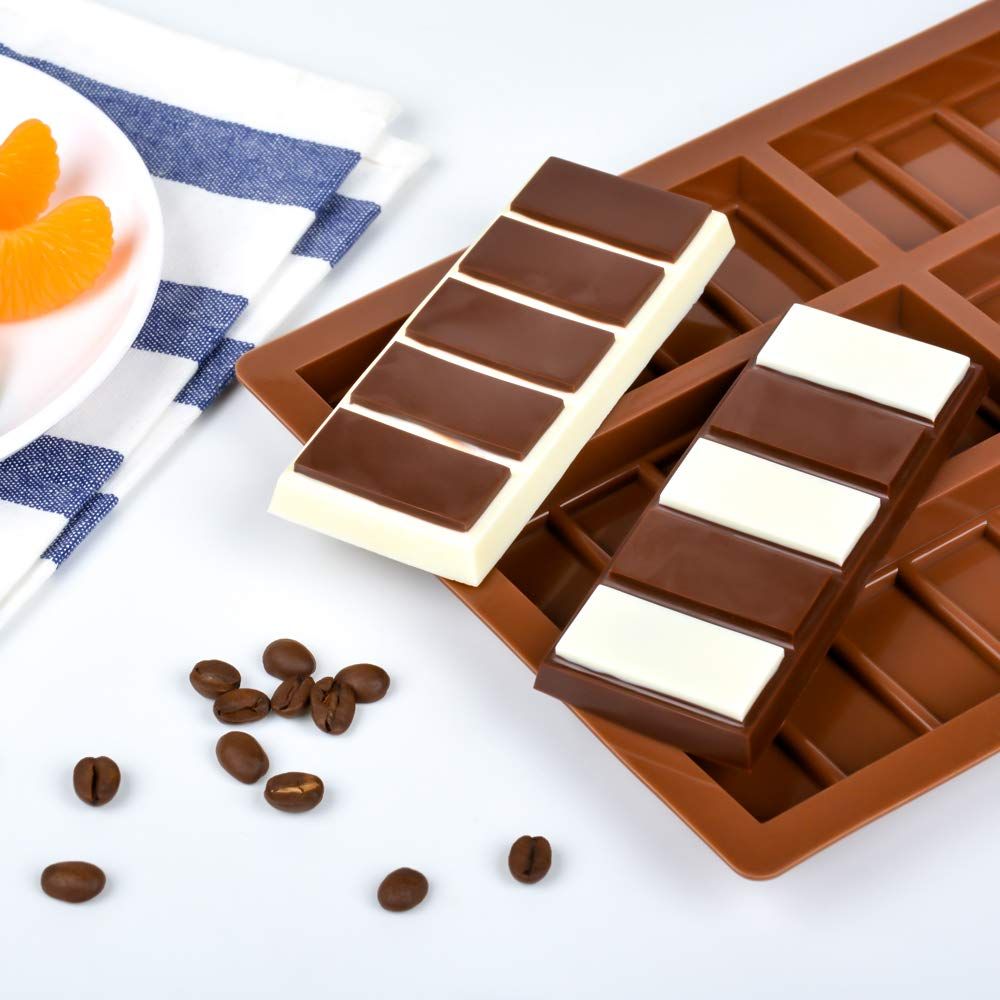 Chocolate Bar Molds - Silicone Break Apart Protein and Engery Bar Candy view 4