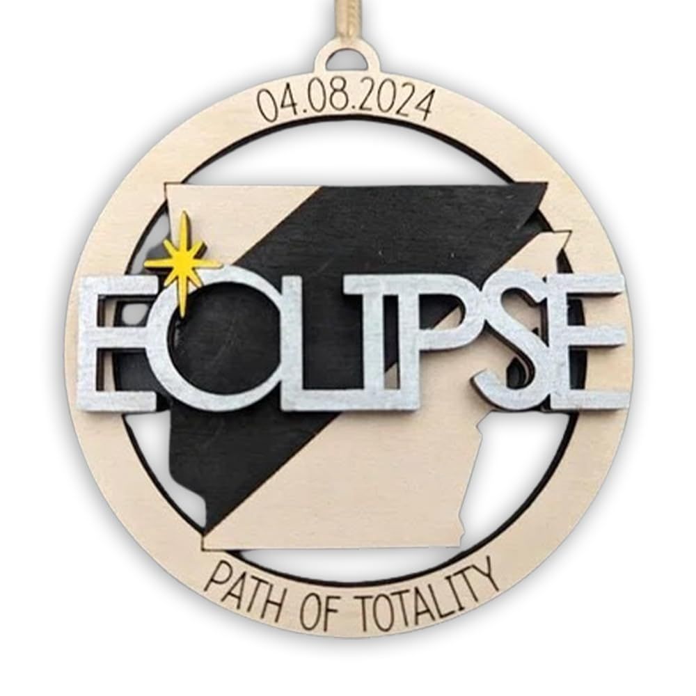 Solar Eclipse 2024 Ornament — image 1
