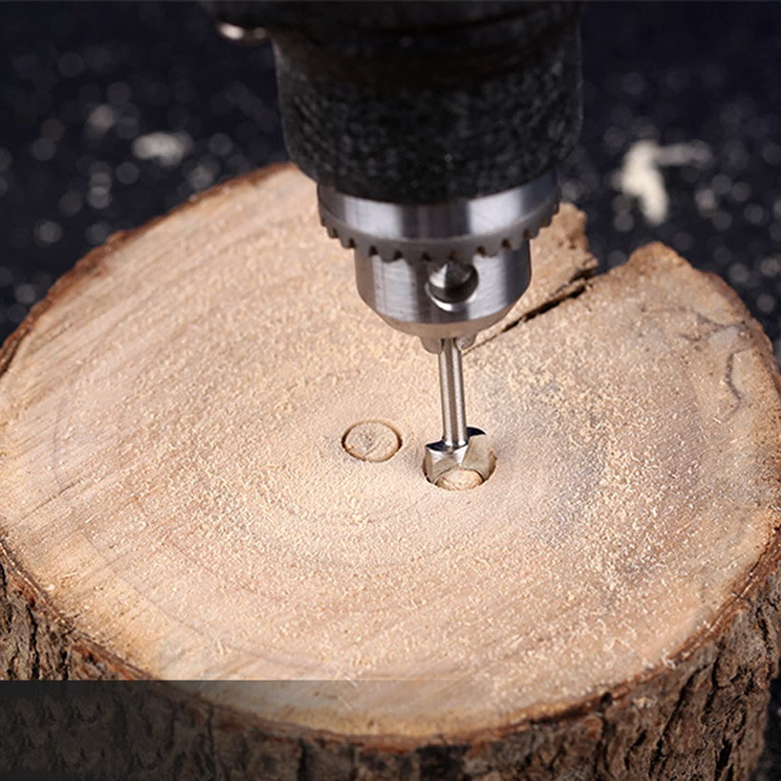 5pcs Woodworking Drill Bits Engraving Cutter Milling Root Wood Carving Tool view 3