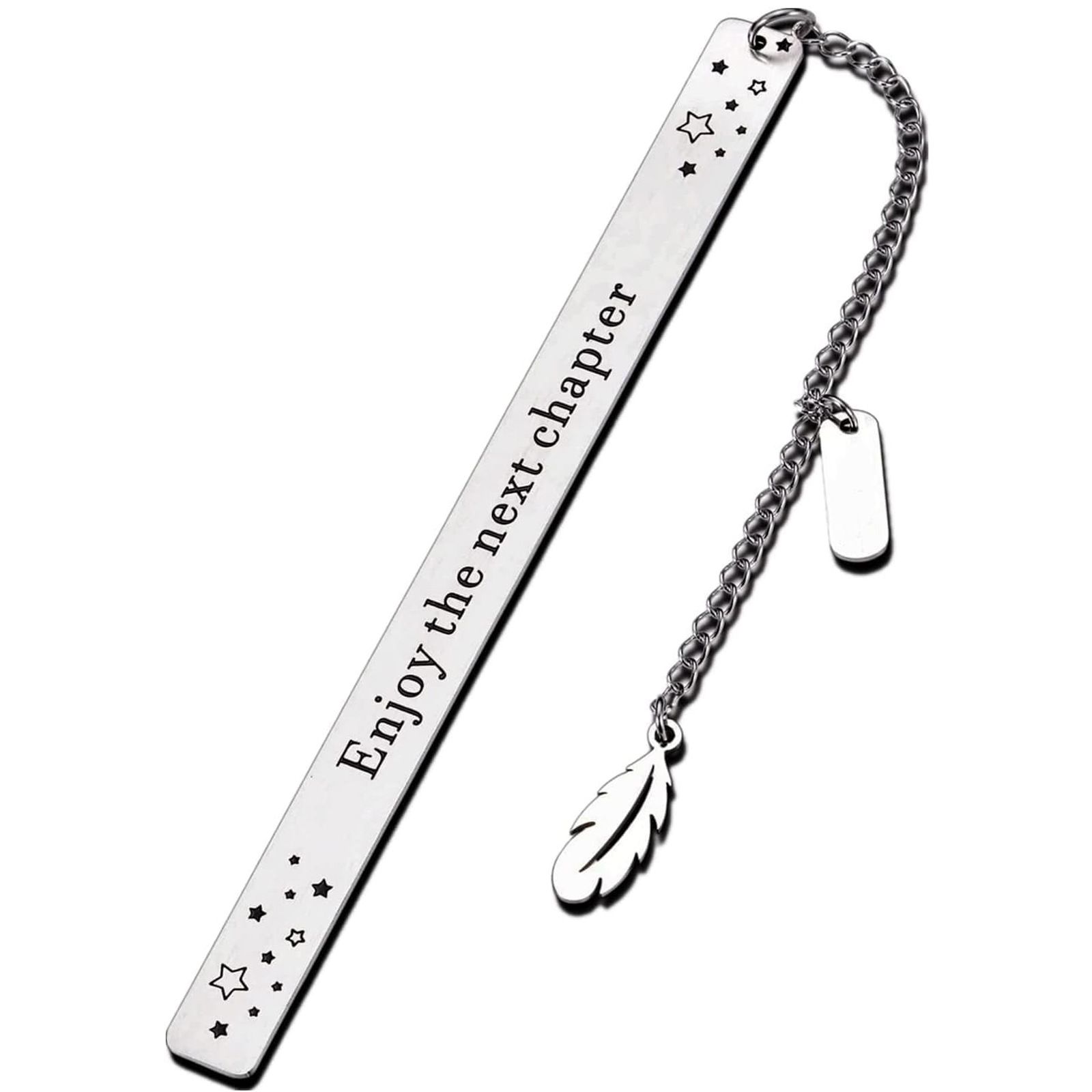 Enjoy The Next Chapter Bookmark for Book Lover Class of 2024 Graduation Gifts view 5