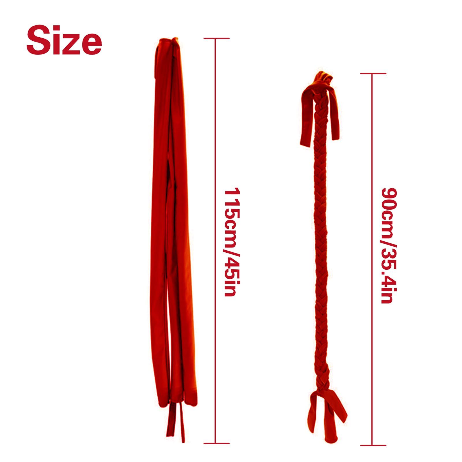 2 PCS Horse Tail Bag, Horse Ponytail Stretchy Tail Bag Braid-in Tail Bag view 2