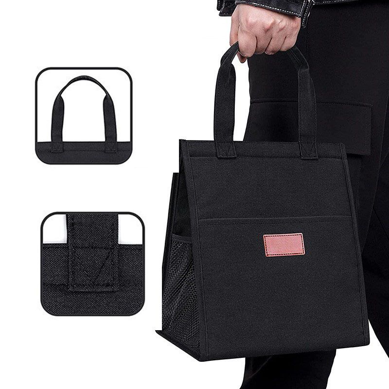 Lunch Bags for Women Insulated Reusable Lunch Tote with Internal Pocket view 2