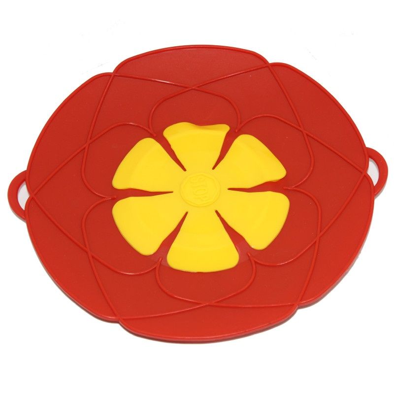 2 different colors Boil Over Spill Stopper Lid Cover Kitchen Tool view 4