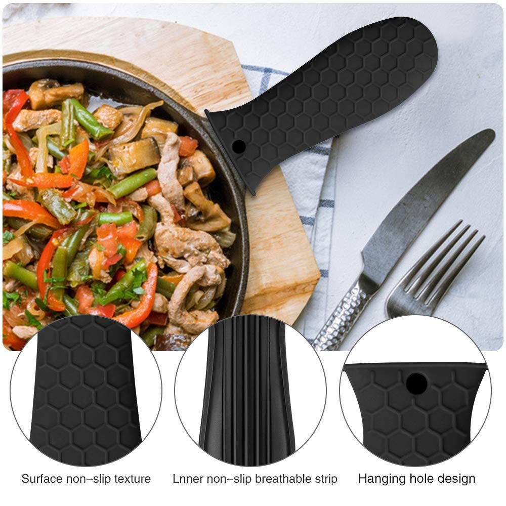 8 Pack Cast Iron Handle Cover view 3