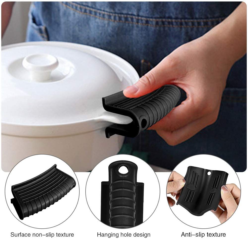 8 Pack Cast Iron Handle Cover view 4