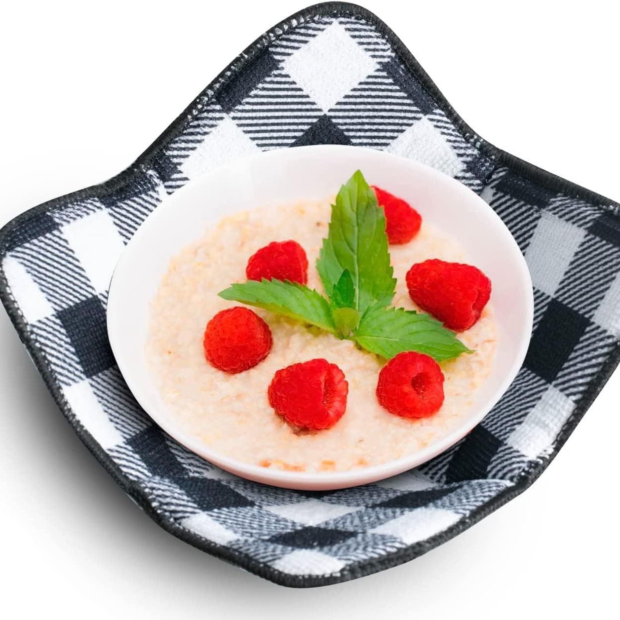 Bowl for Hot Food - Protects Hands From Hot Dishes - Microwave Bowl Holder Set view 4