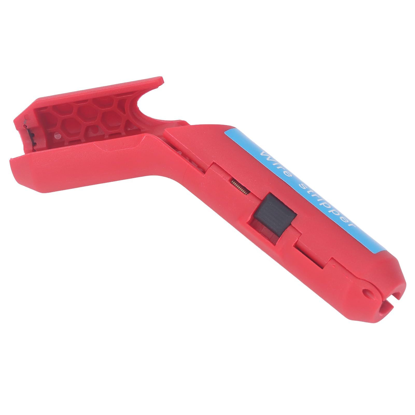 Curved Handle Wire Stripper Multi Functional Cable Stripping Tool with Precise view 3