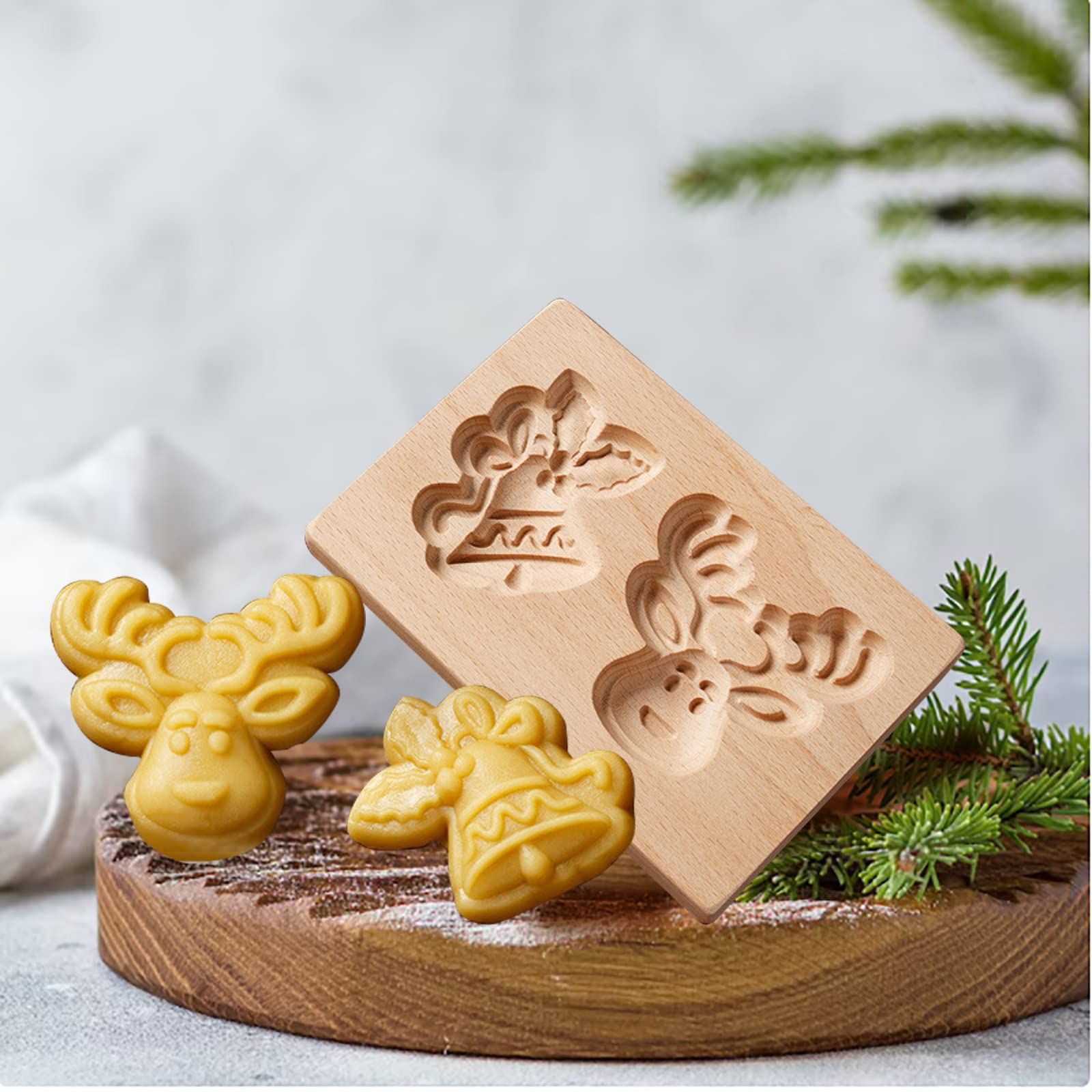 Wooden Cookie Biscuit Mold view 4