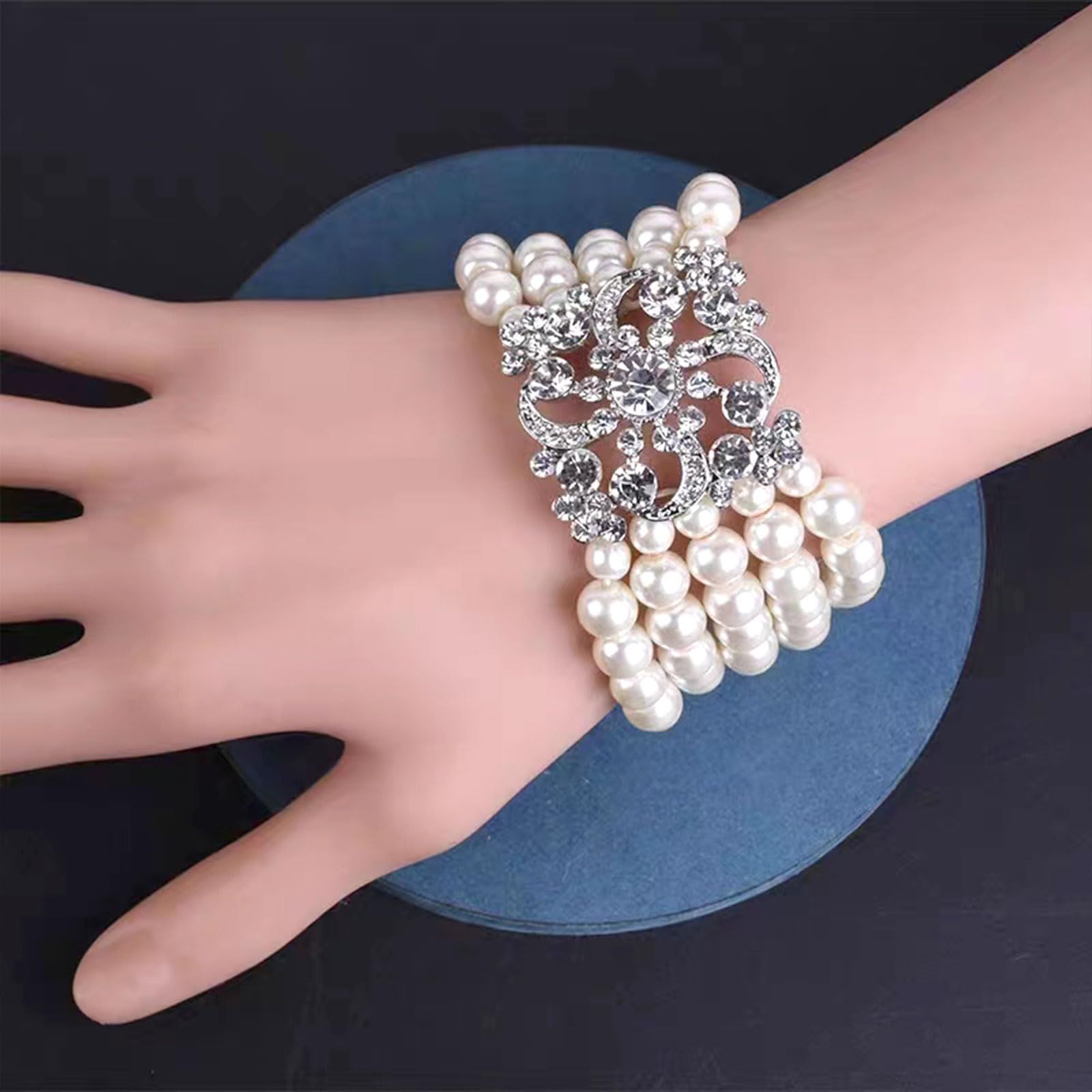 Bracelets for Women MultiLayer Pearl Bracelets for Women Pearl Jewelry Pearl view 4