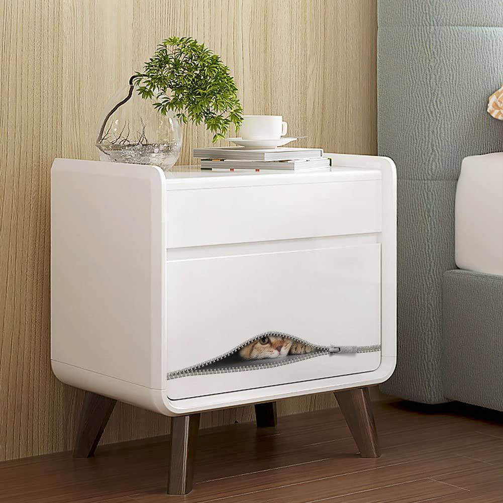 Cartoon Creative Cute Cat Toilet Wall Stickers Toilet Decorative Stickers view 4