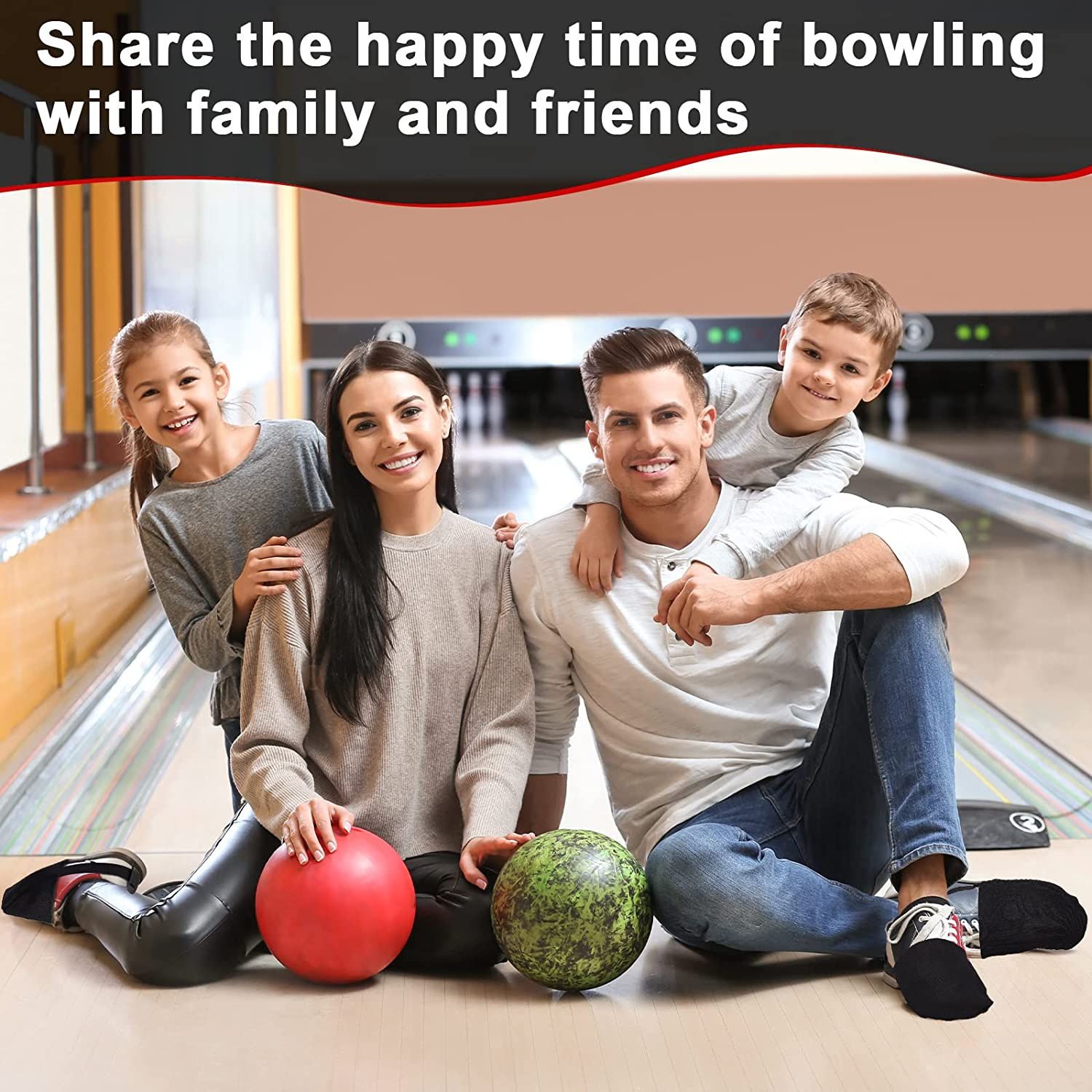 Bowling Shoe Covers 2 Pairs Black Bowling Shoes Slider Bowling Accessories for view 3