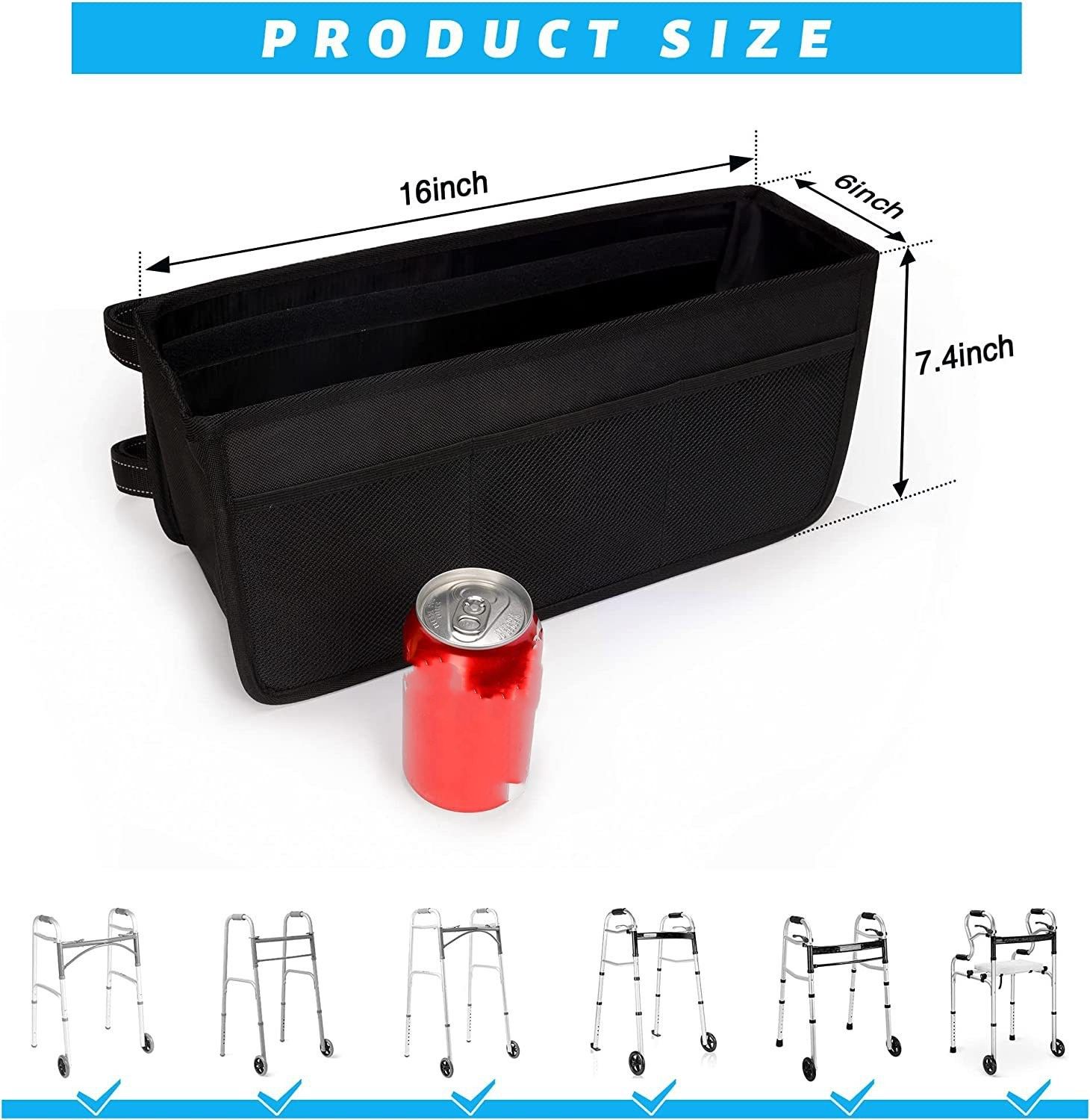 Upgrade Basket Walker Bag Water Cup Holder view 5