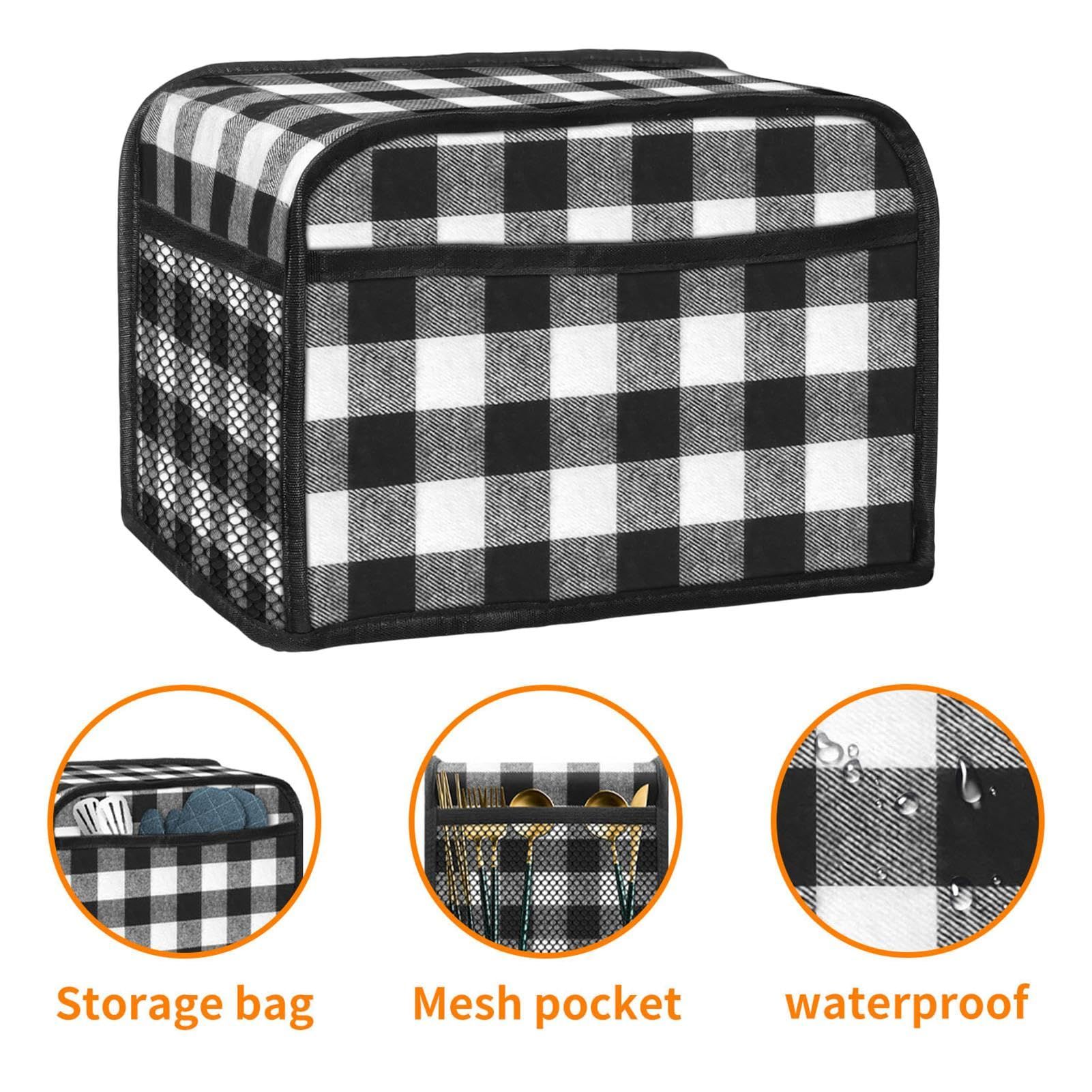Toaster Covers- Dust Proof Bread Maker Machine Cover| Multifunctional Coral view 4