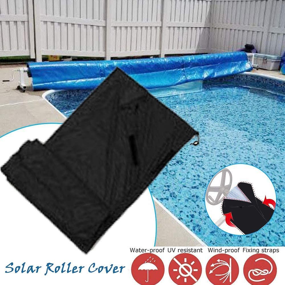 20ft Swimming Pool Solar Reel Protective Cover Winter Solar Reel and Blanket view 5