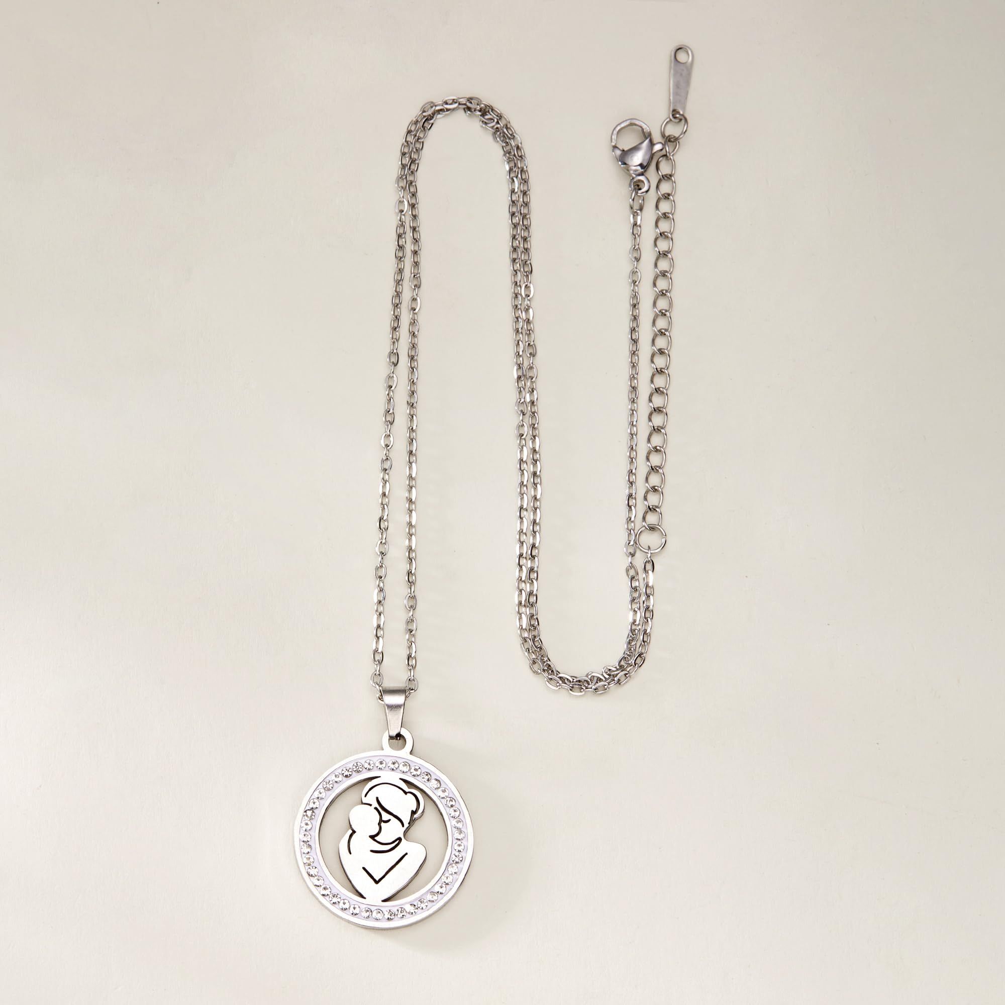 Mom To Be Gift Necklace, A Mom to Be Gifts Pregnancy Gifts for First Time Moms view 4