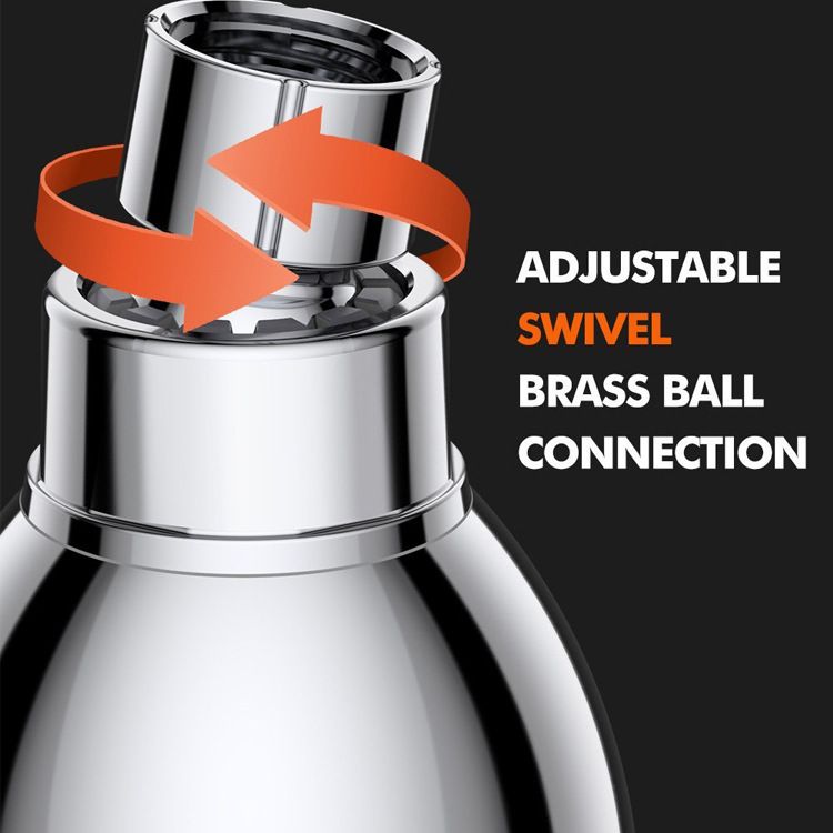 High Powerful Spray Setting Handheld Shower Head High Pressure Shower Head view 3